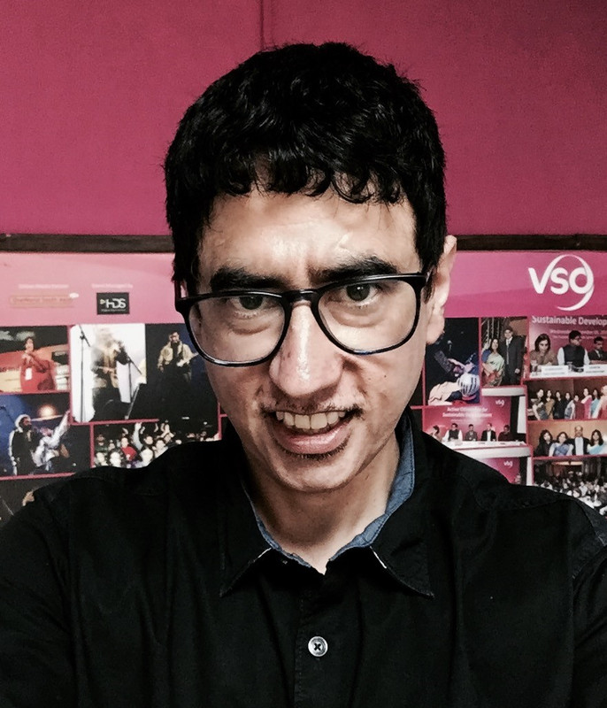 Shaleen at the VSO Office
