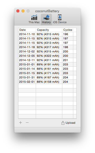 coconutBattery 3.9.15 Crack