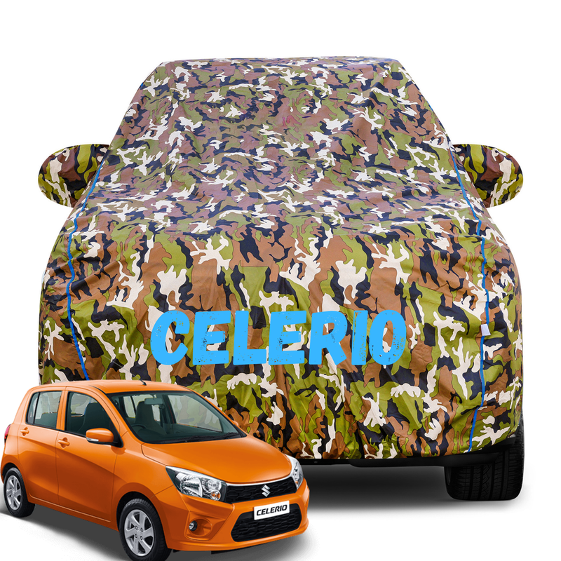 Celerio Army Car Cover