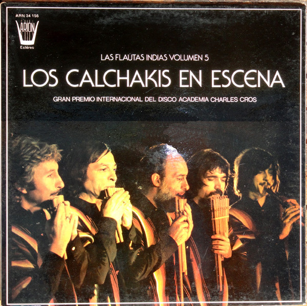 Portada - Los Calchakis - En escena (1975)
