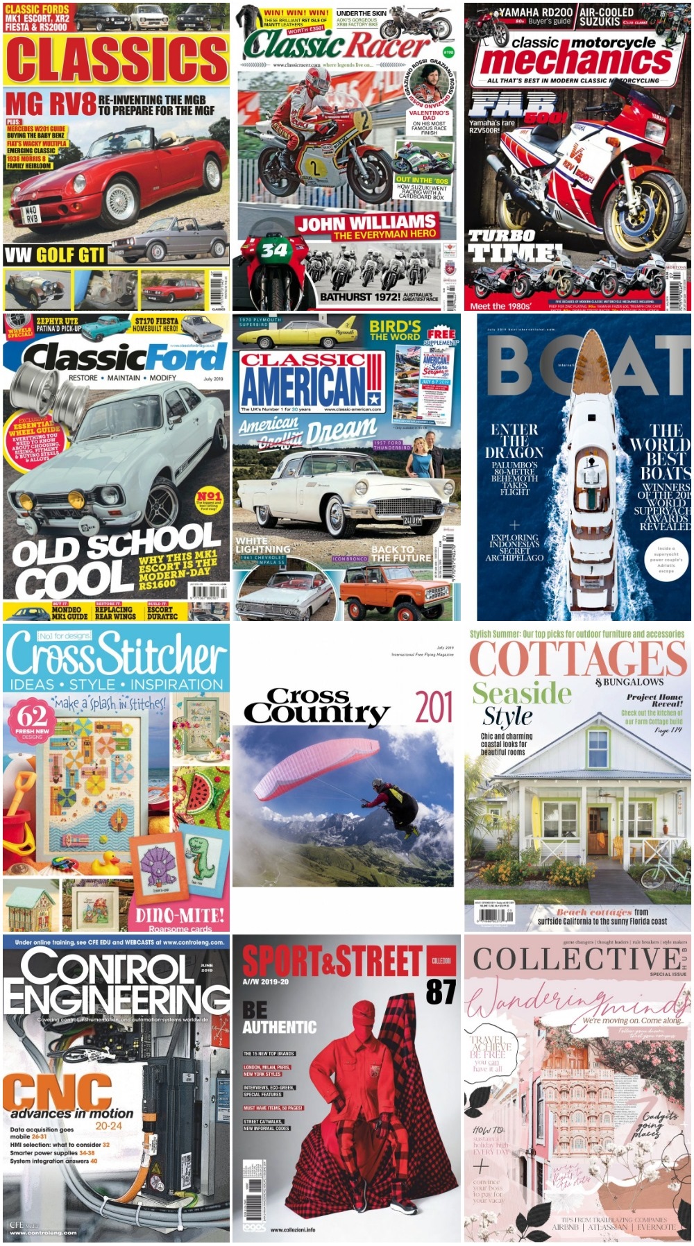 50 Assorted Magazines - June 28 2019