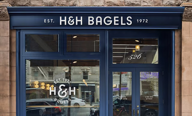 H&H Bagels storefront