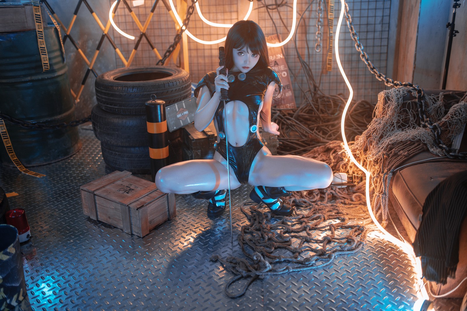 Bangni邦尼 – 杀戮都市 下平玲花 Cosplay 高清写真集（90P-6V-1.17GB）插图7
