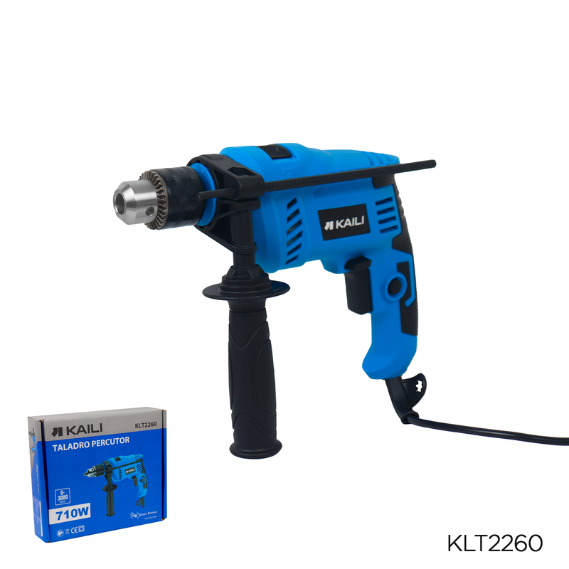 TALADRO PERCUTOR ELÉCTRICO 710W KAILI