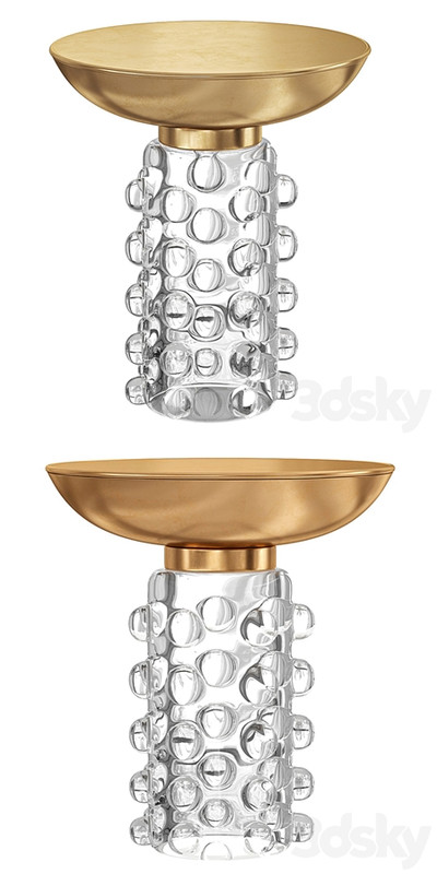 Brass Side Table