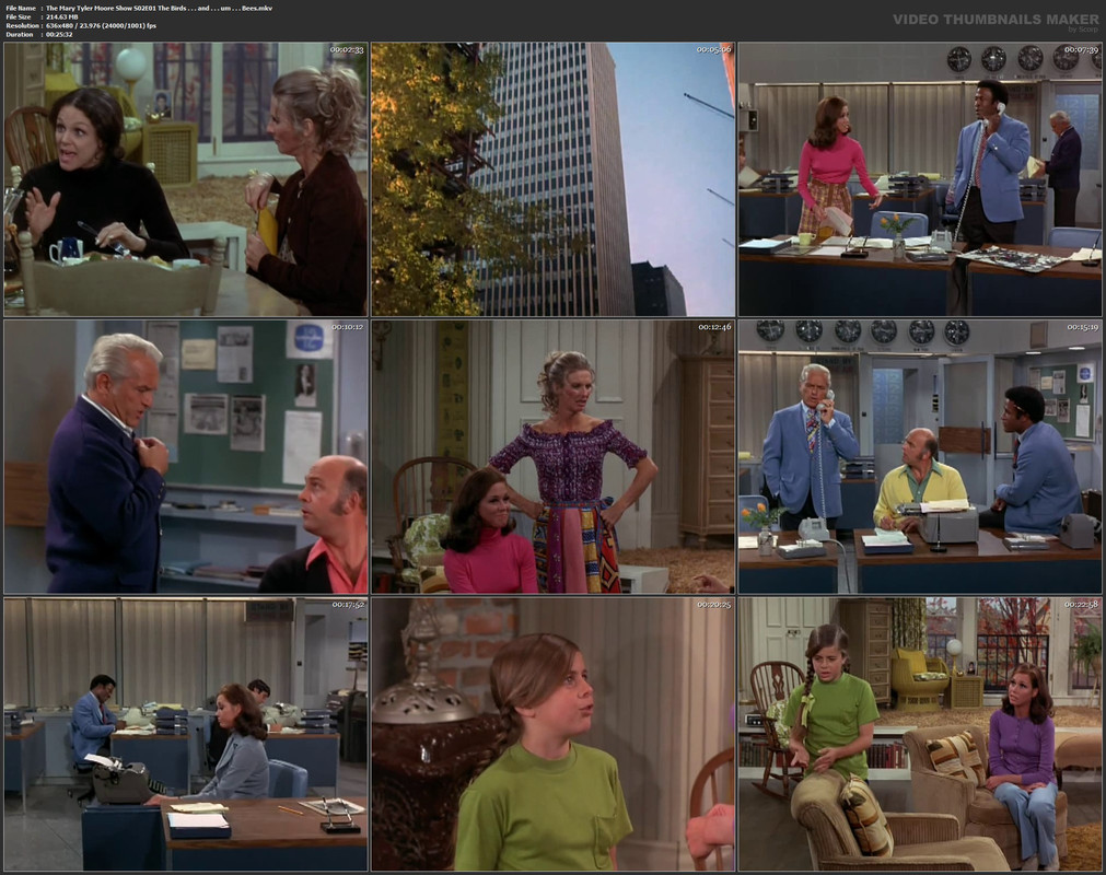 The Mary Tyler Moore Show S02E01 The Birds . . . and . . . um . . . Bees.mkv