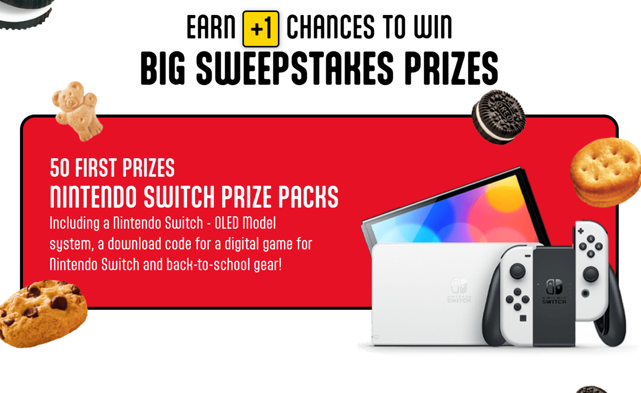 Enter the 2023 Nabisco Back-To-Class Bash Instant Win Game and Sweepstakes for Your Chance to Win! (175 Winners!) Enter the 2023 Nabisco Back-To-Class Bash Instant Win Game and Sweepstakes for Your Chance to Win! (175 Winners!)