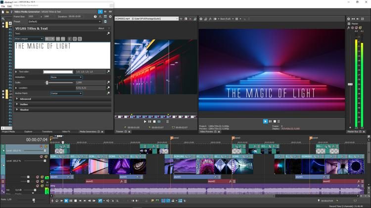 MAGIX VEGAS Pro Video y audio para profesionales 2