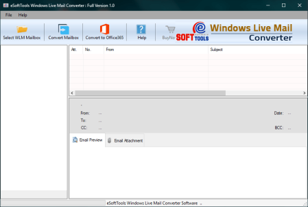 eSoftTools Windows Live Mail Converter 1.0