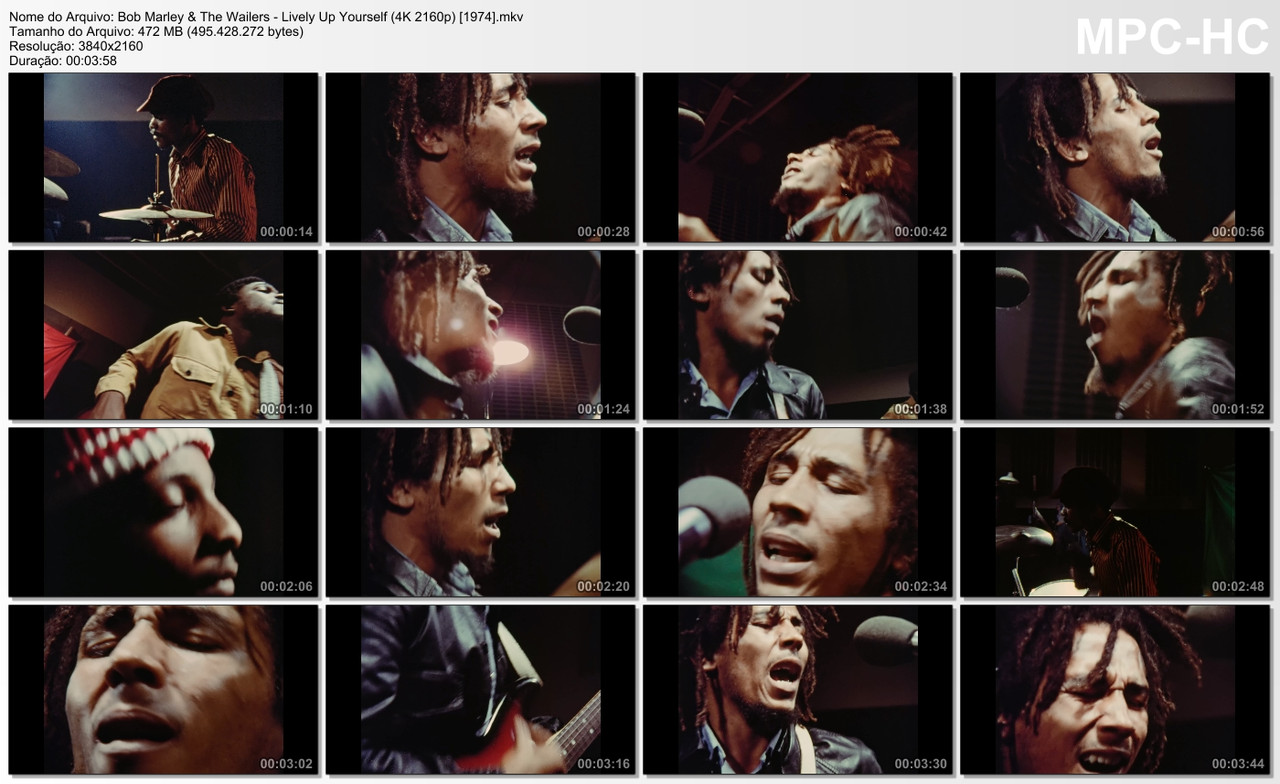 Bob Marley & The Wailers - Lively Up Yourself (Official Video 4K 2160p) [1974]