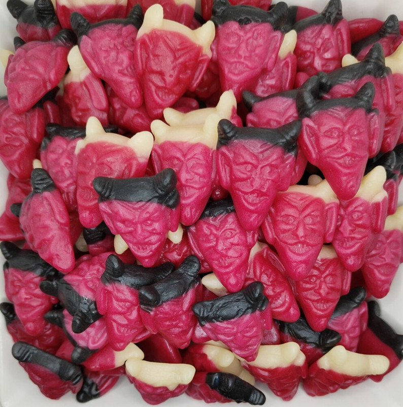 Diables piquants bonbons