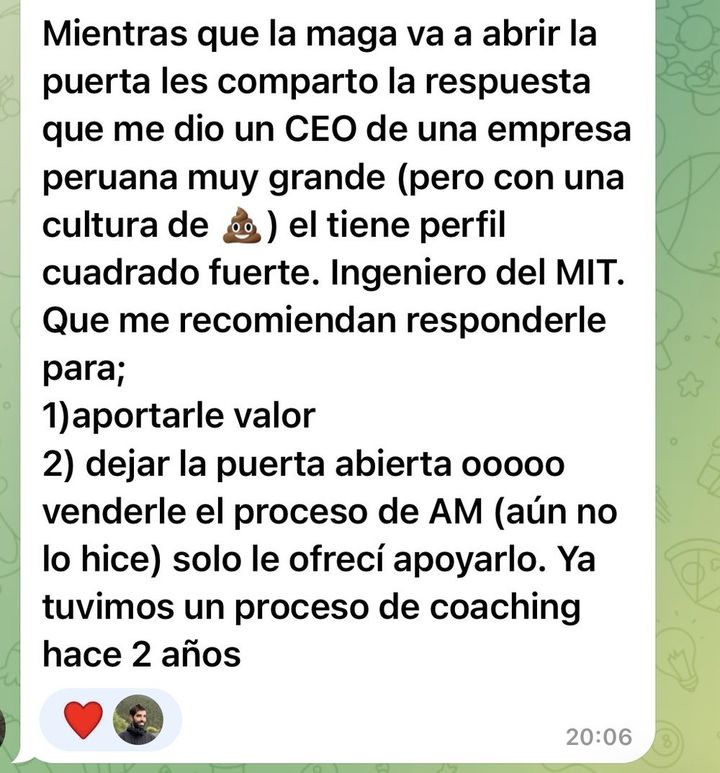 Testimonio de la comunidad de Alta Magia
