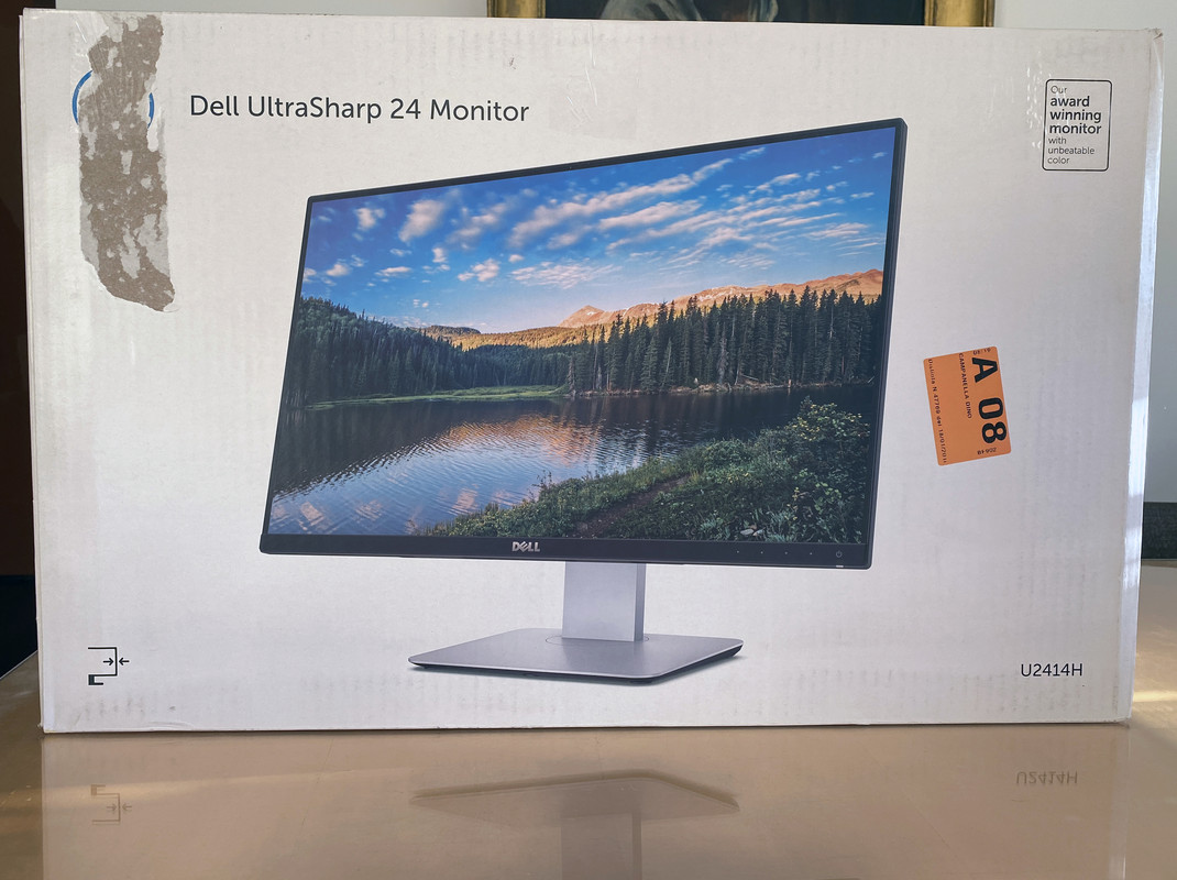Dell U2414H scatola