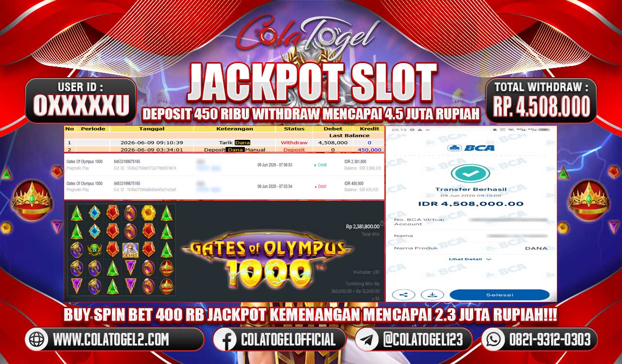 JACKPOT SLOT GACOR!!