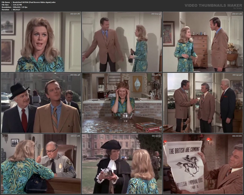Bewitched S07E06 (Paul Revere Rides Again).mkv