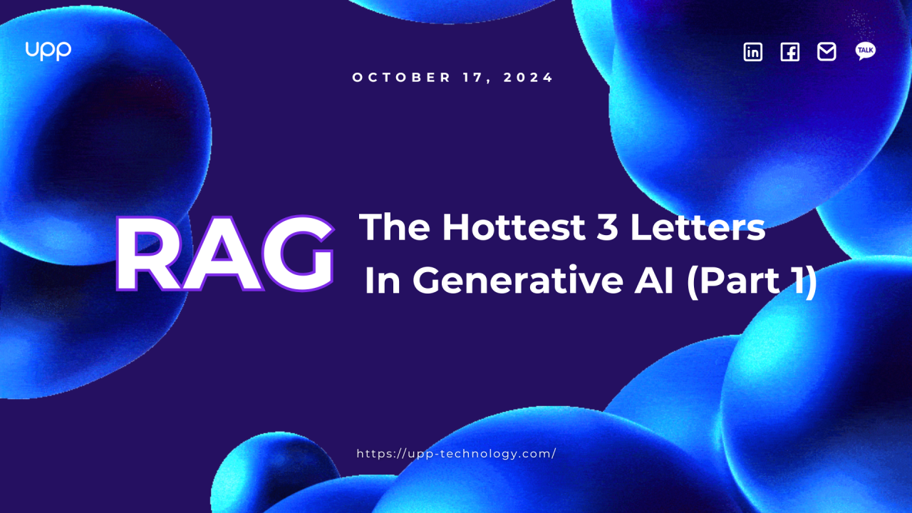 RAG - The Hottest 3 Letters in Generative AI (Part 1)