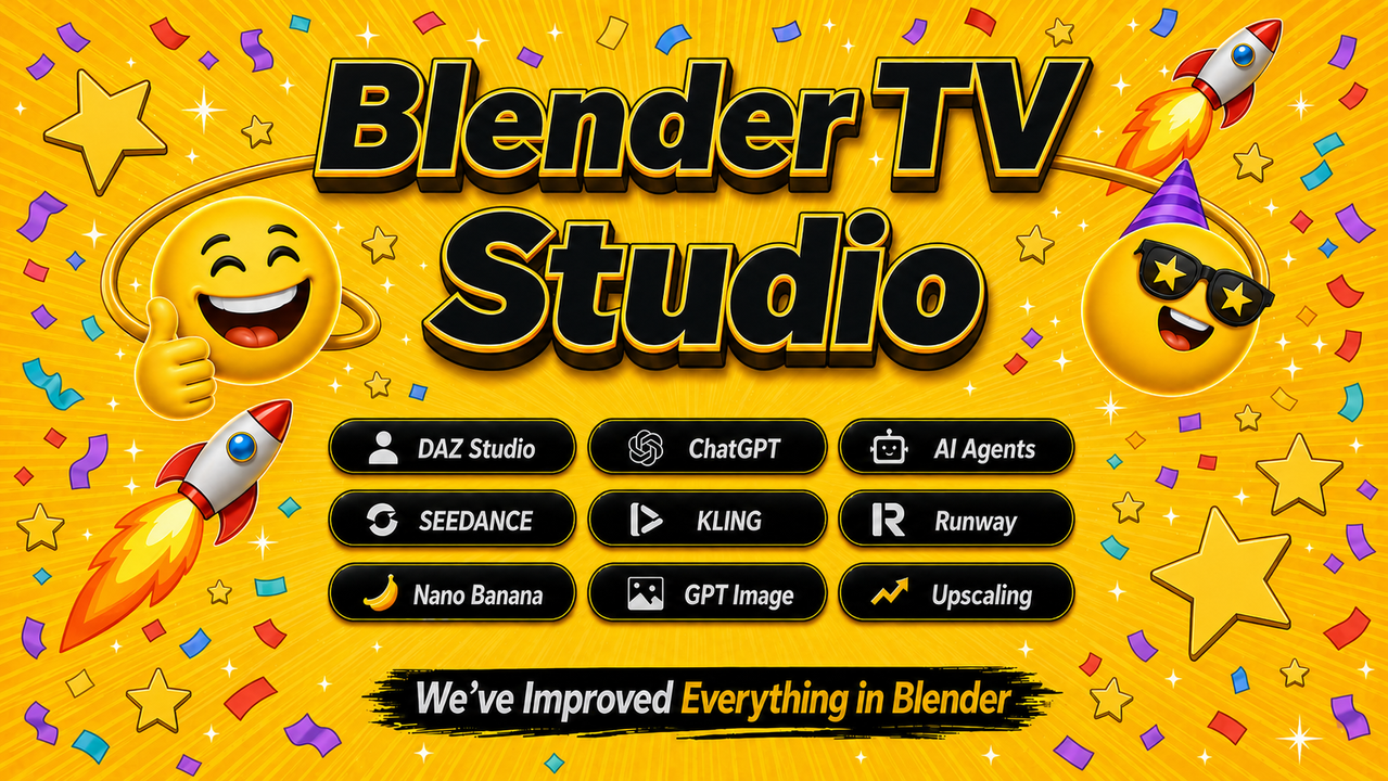 Blender T.V. Studio