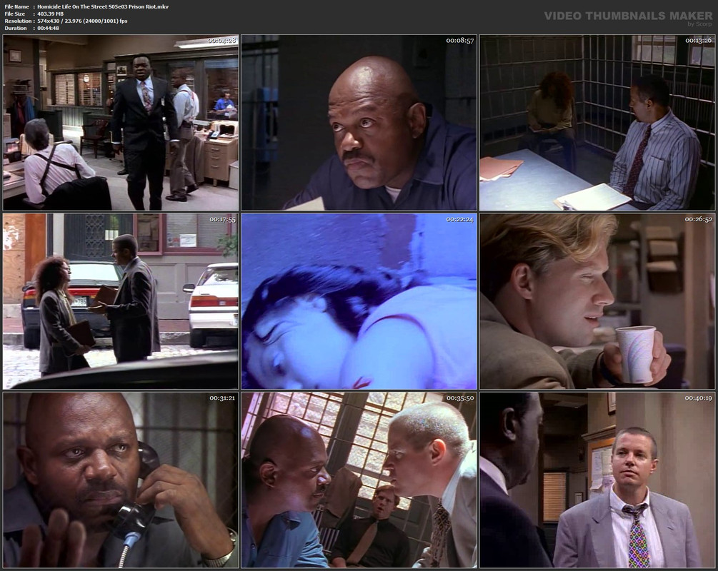 Homicide Life On The Street S05e03 Prison Riot.mkv