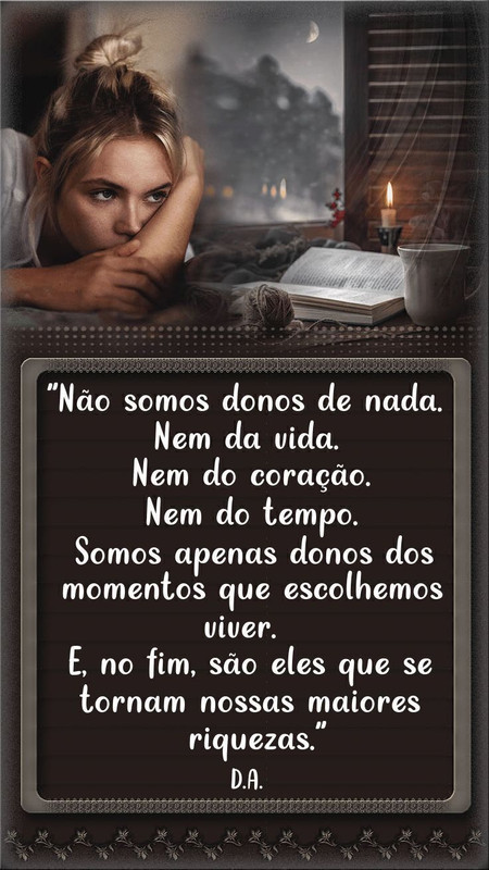 Não somos donos de nada