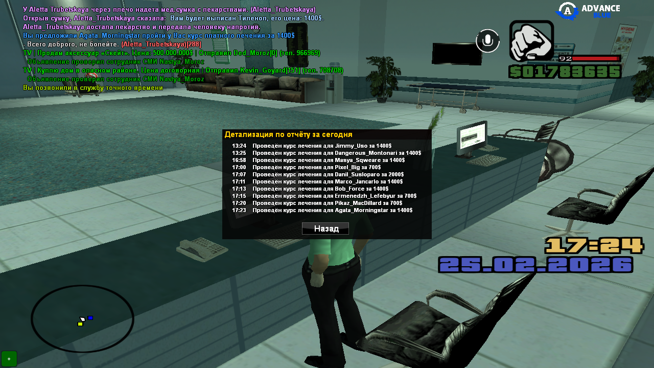 лечение пациентов 10 человек от 25 02 26