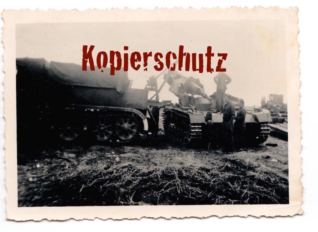 Orig. Foto Panzer StuG Sturmgeschütz-Abteilung 2