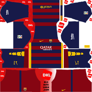 Barcelona Dlsfts Kits And Logo 2015 2016 Dream League Soccer