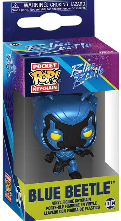 Amazon: Funko Pop! Keychain - Blue Beetle | Envío gratis con Prime.