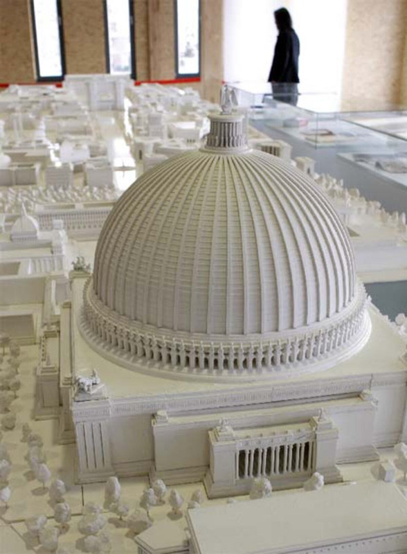 Maqueta de la cúpula de Speer