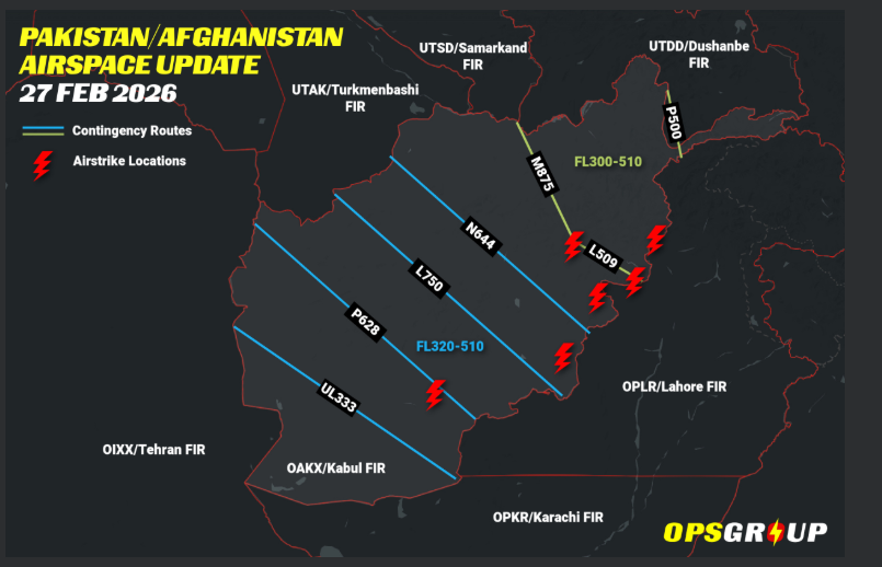 La EASA recomienda a los operadores aéreos no realizar vuelos sob - Viajar a Afganistán - Foro Oriente Próximo y Asia Central