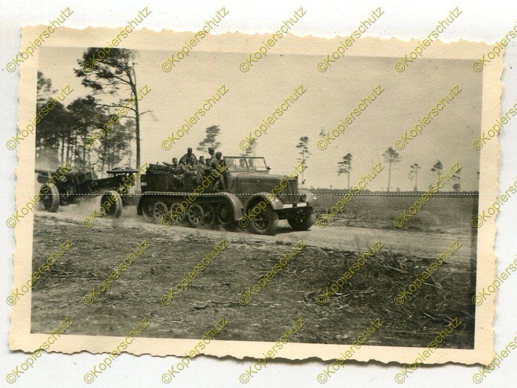 Artillerie-Regiment 84, Sdkfz, Geschütz,Vormarsc