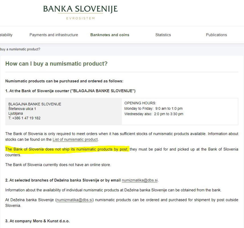 Croacia, primera conmemorativa Banco-Eslovenia