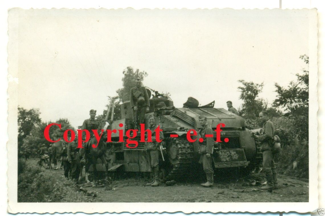 FOTO - PANZER - Russischer T-35 - Rückzug Sowjet