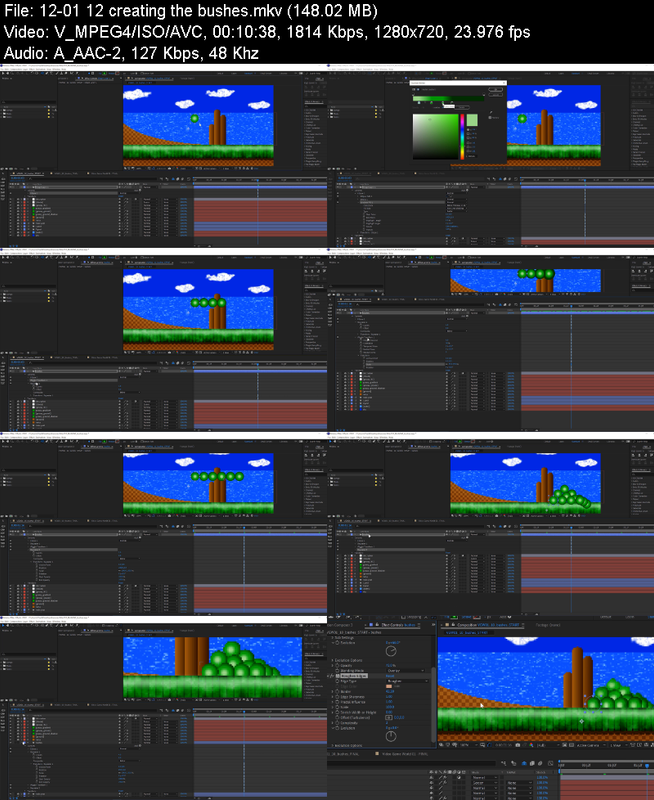Skillshare Creating 8-bit Video Game Worlds in After Effects-SkilledHares Skillshare Creating 8-bit Video Game Worlds in After Effects-SkilledHares