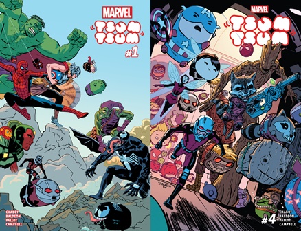 Marvel Tsum Tsum #1-4 (2016-2017) Complete