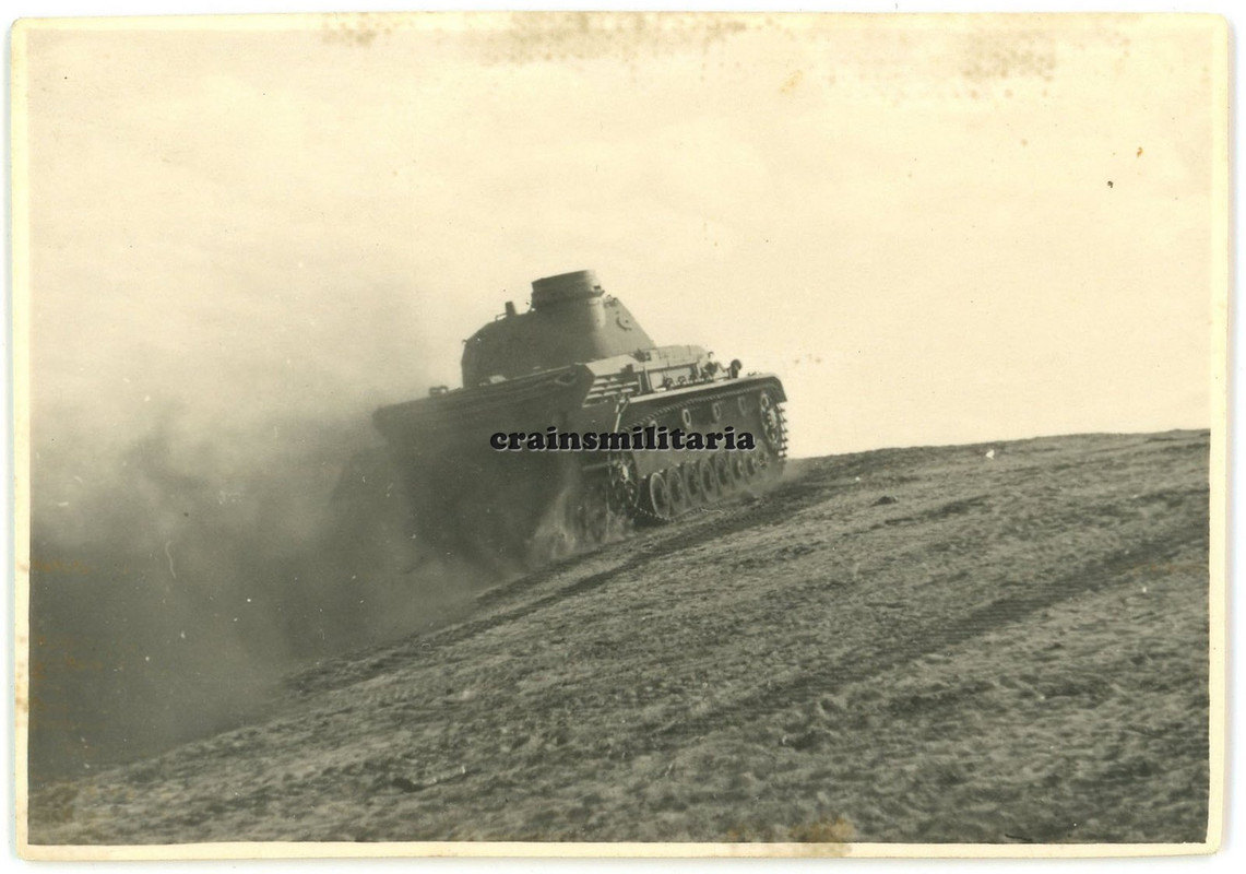 Orig. Foto Panzer IV Tank bei Manöver (9)