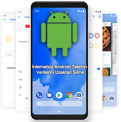 İnternetsiz Android Telefon Verilerini Uzaktan Silme