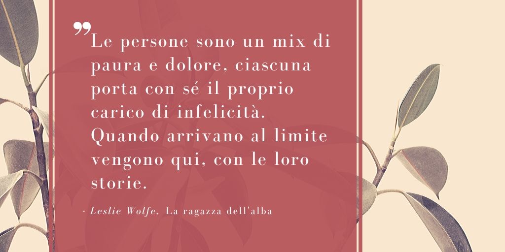 Citazione Leslie Wolfe