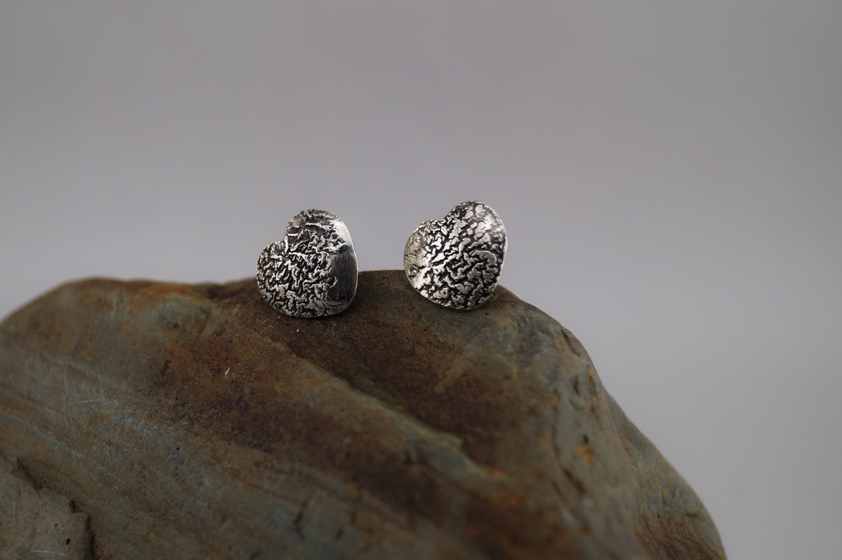 Серьги «Кованное Сердце» - миниатюра 2