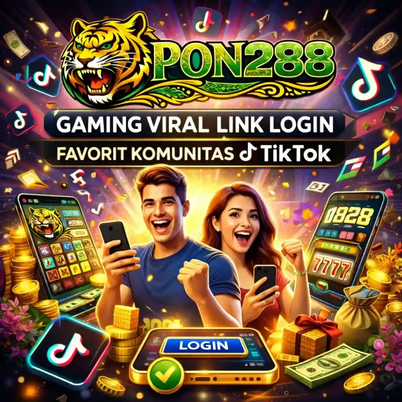 PON288: Gaming Viral Link Login Favorit Komunitas TikTok Indonesia
