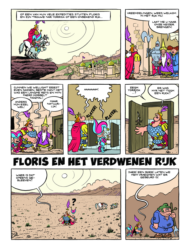 Floris 39 Het Verdwenen Rijk (detail) p1 (2022)