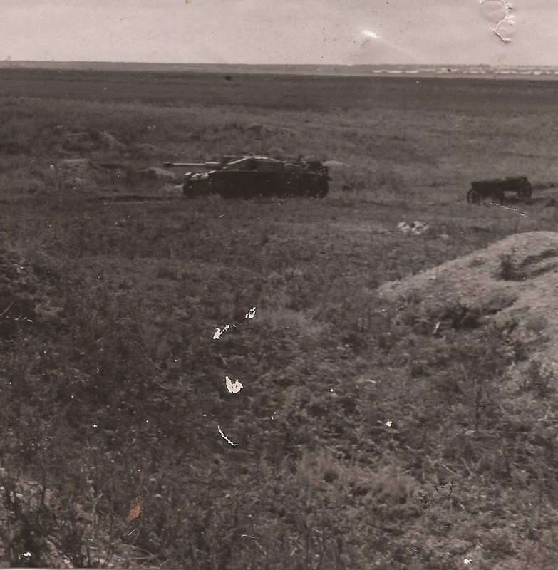 Foto Sturmgeschütz Langrohr Sturmhaubitze Balken