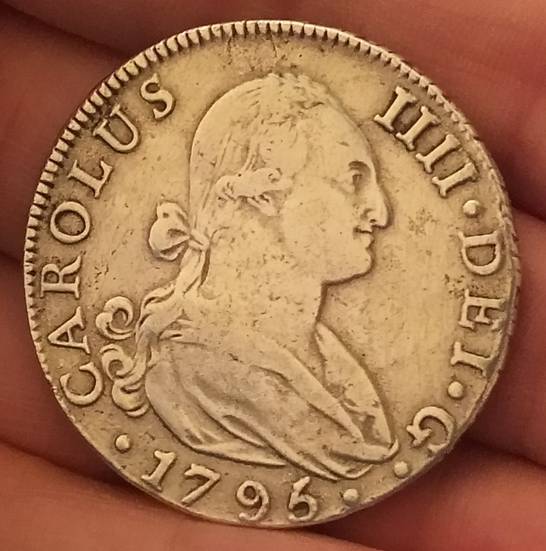 8 Reales de Carlos IV de 1795, Sevilla. IMG-20240219-184329