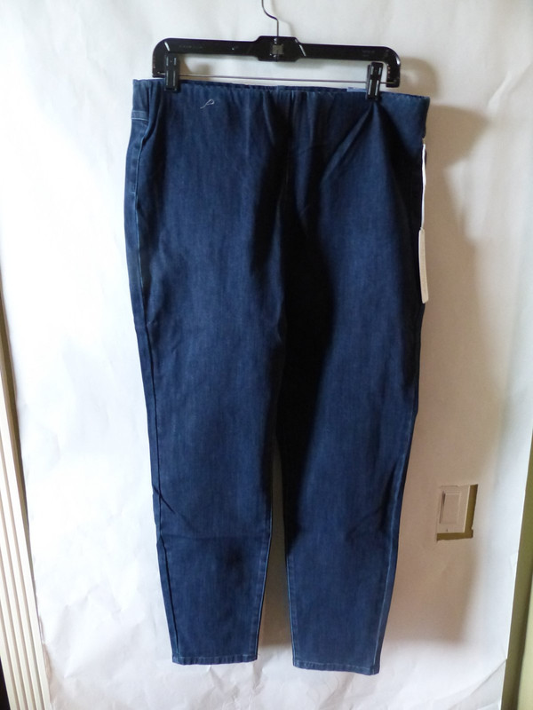 SOFT SURROUNDINGS THE ULTIMATE LEGGINGS IN DENIM BLUE WMNS SIZE SMALL 2CM9231601