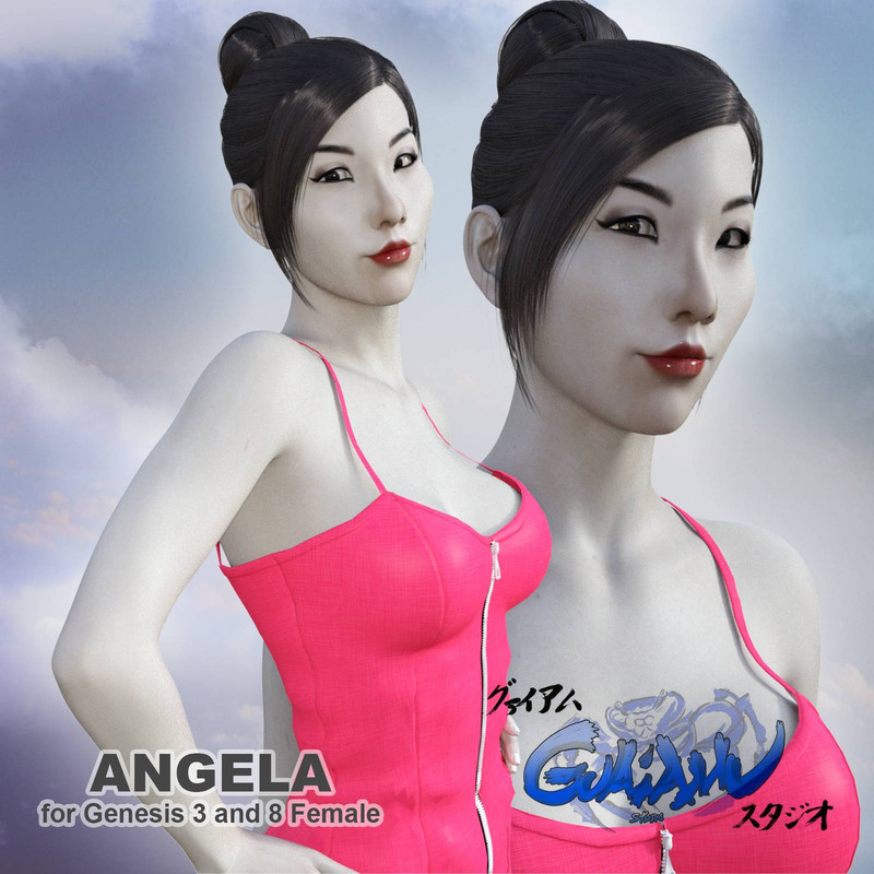 Angela for Genesis 3 and 8 Female Angela for Genesis 3 and 8 Female