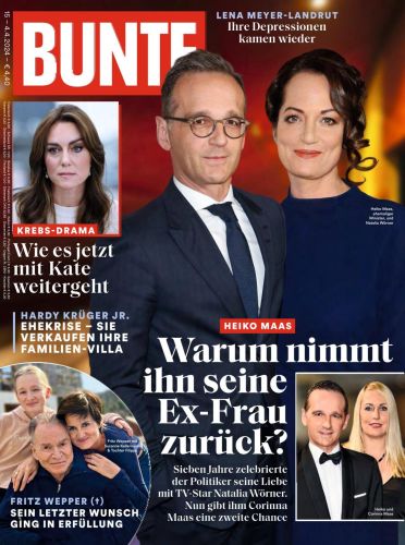 Cover: Bunte Magazin No 15 vom 04  April 2024