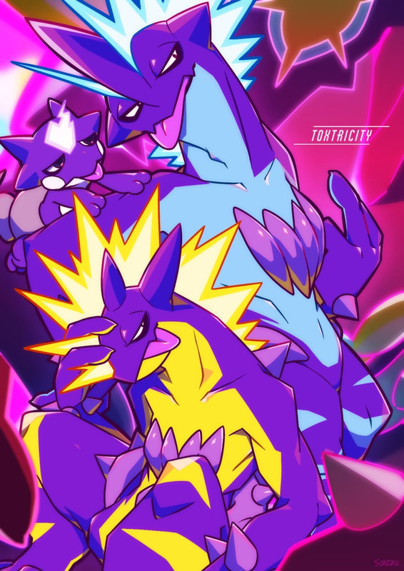 toxtricity-and-toxel-pokemon-drawn-by-so