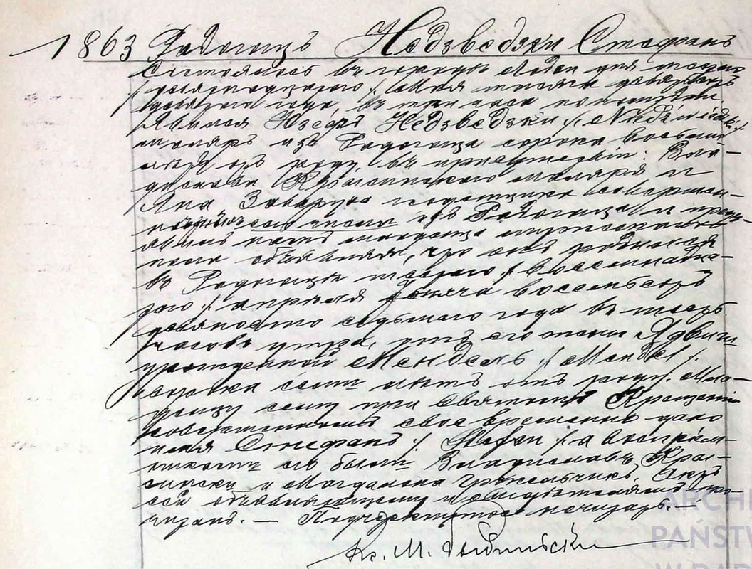 N (Jozef - Jadwiga Mendel) Stefan 1909