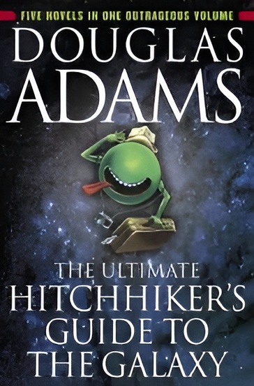 The Hitchhiker’s Guide to the Galaxy Cover