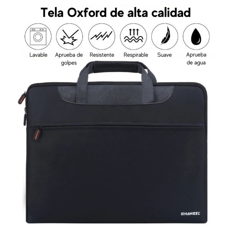 Ripley - PORTALAPTOP MALETIN FUNDA BOLSILLOS HAWEEL 15'-18' PULGADAS NEGRO