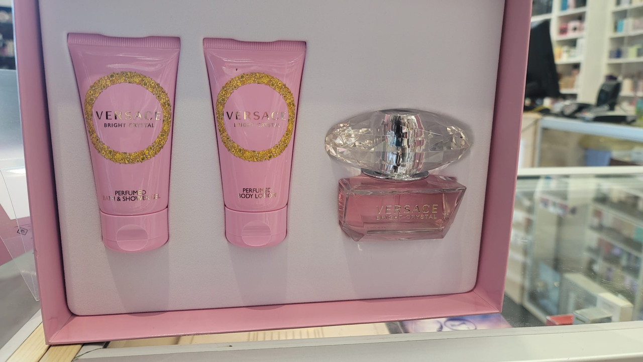 Versace crystal perfume set hot sale